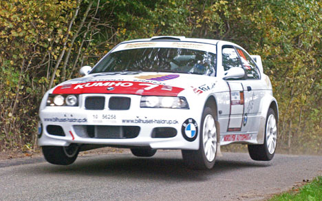 Det flyvende MK Rallyteam er klar til Djævle Mini Rally 2009.
